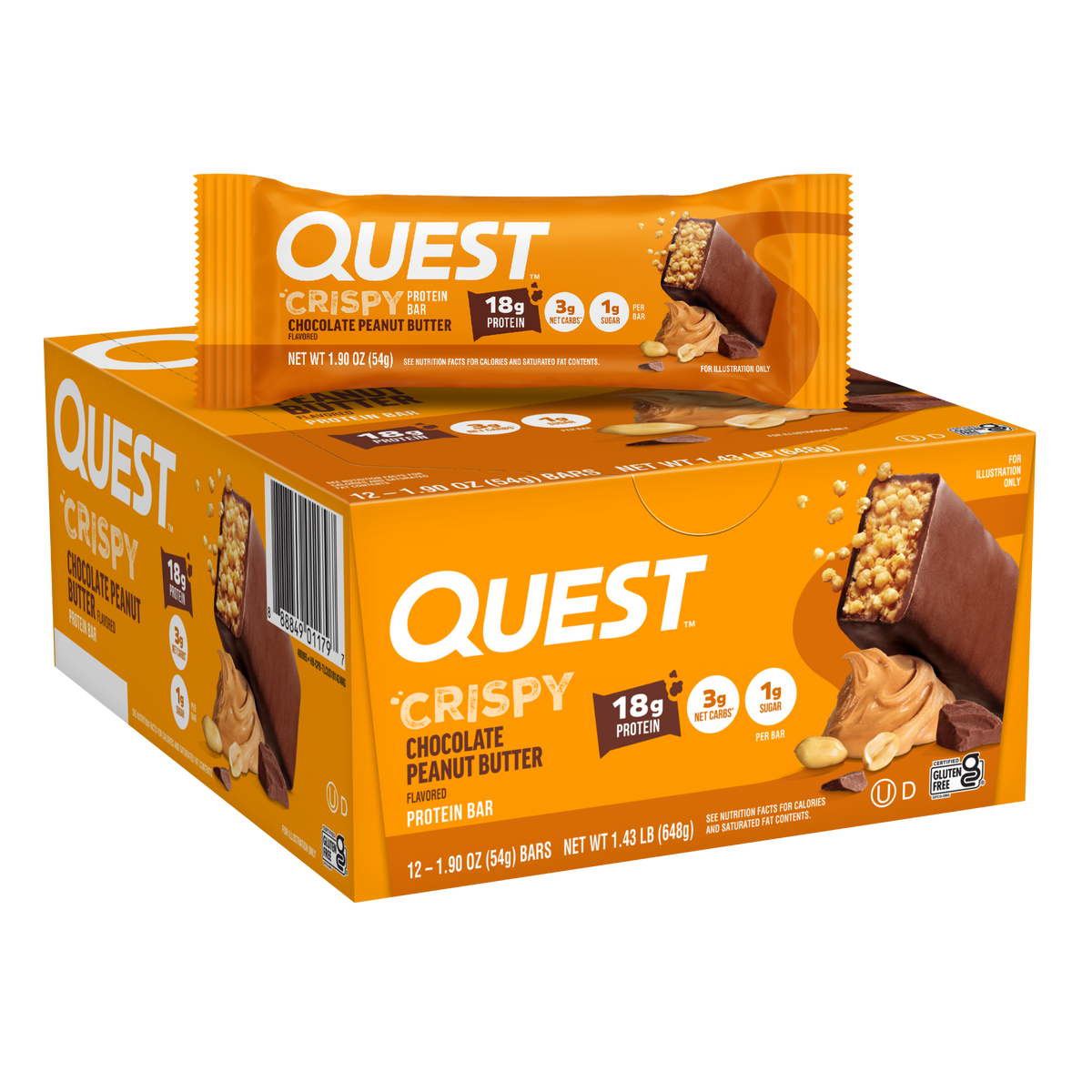 chocolate-peanut-butter-crispy-hero-protein-bars-m9 400095_QN_USA_Pkg_Crispy_ProteinBar_CPB_12ctCarton_3D_Composite_Force.png